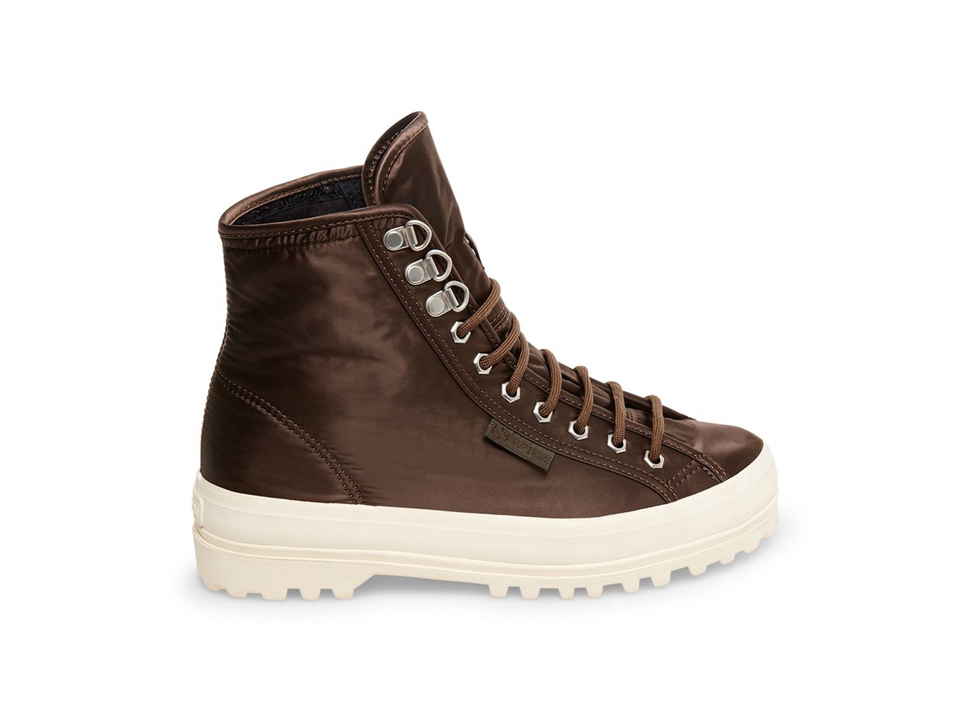 Botas Superga Mujer Marrones - 2787 Nylonw - 354671CST